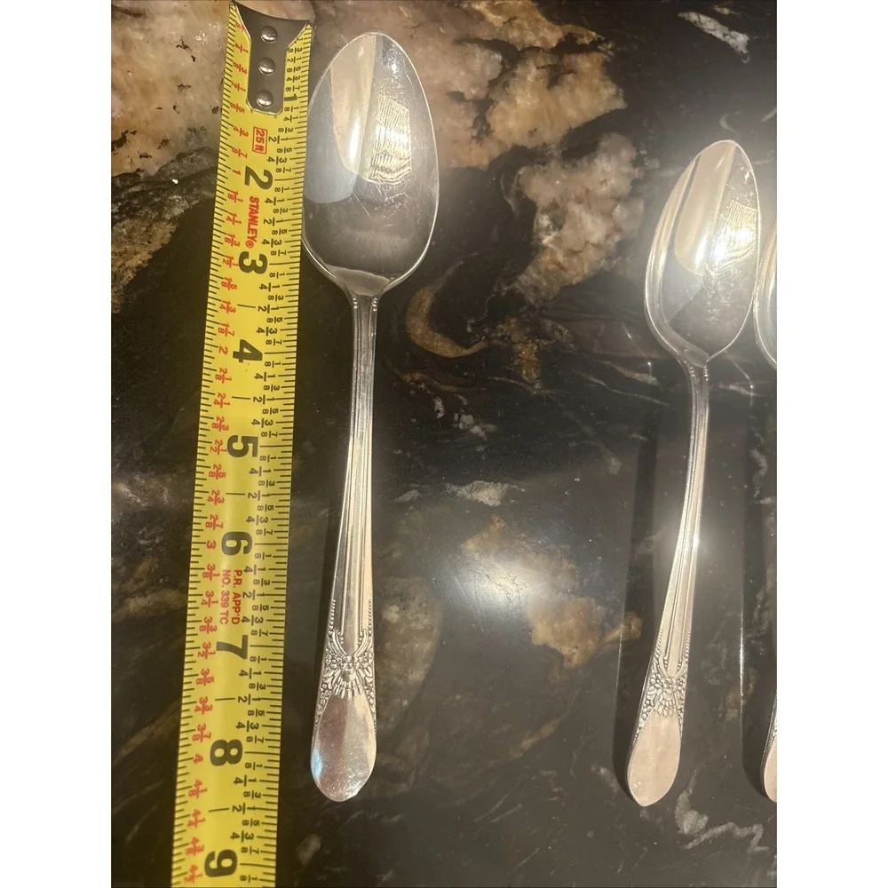 Vintage Wm Rogers IS Silver Plate BELOVED  Flatware Lot